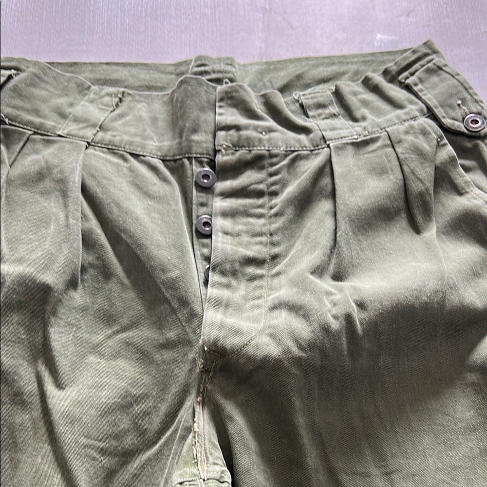 Men's Olive Green Pants Military vintage